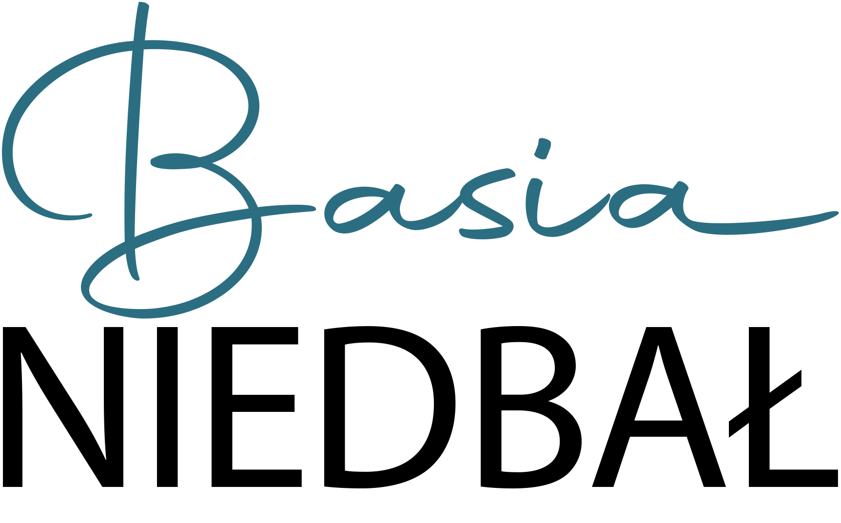 logo strony Basia Niedbał
